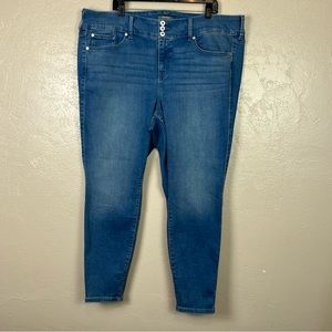 Torrid Women’s Super Soft High Rise‎ Stretch Denim Skinny Jegging Jeans Size 22R